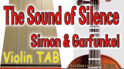 The Sound of Silence – Simon & Garfunkel – Violin – Play Along Tab Tutorial