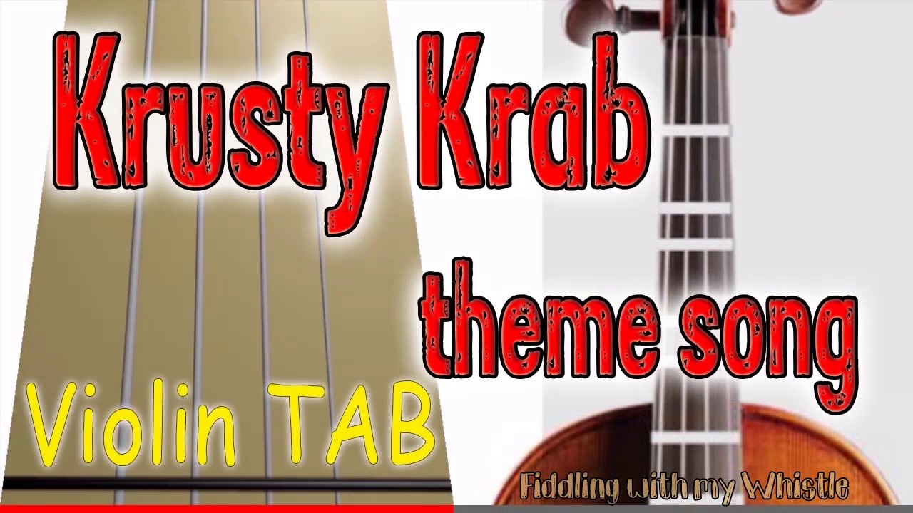 The Rake – Hornpipe – Krusty Krab – Violin – Play Along Tab Tutorial