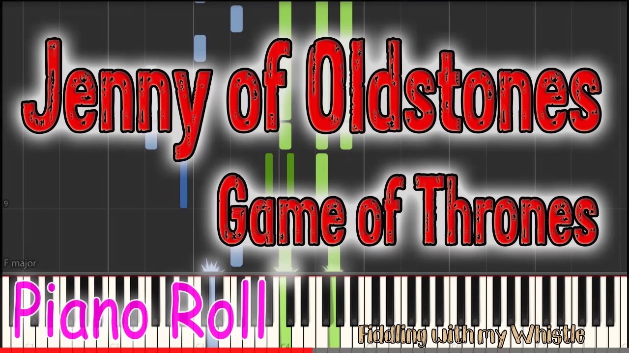 Jenny of Oldstones – Game of Thrones – Piano Roll – Play Along Tutorial