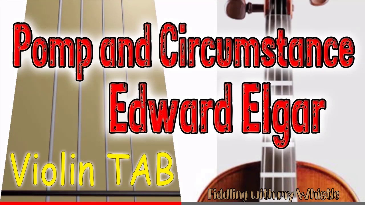 Pomp and Circumstance for the latest Royal Baby – Violin – Play Along Tab Tutorial