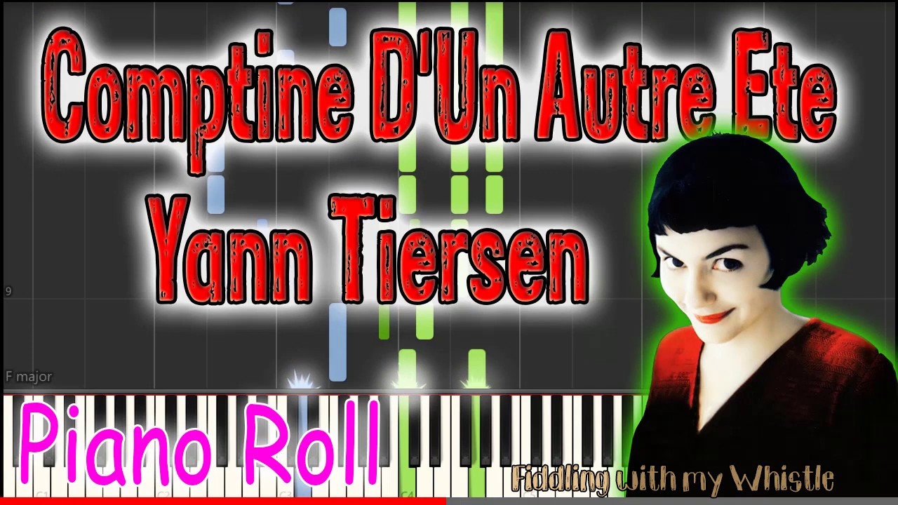 Comptine D’Un Autre Ete (Amelie) – Yann Tiersen – Play Along Piano Accompaniment Tutorial