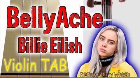 BellyAche – Billie Eilish – Violin – Play Along Tab Tutorial