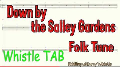 Down by the Salley Gardens – Folk Tune – Tin Whistle – Play Along Tab Tutorial