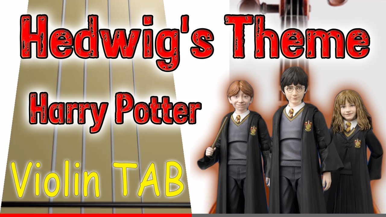 Hedwig’s Theme – Harry Potter – Violin – Play Along Tab Tutorial