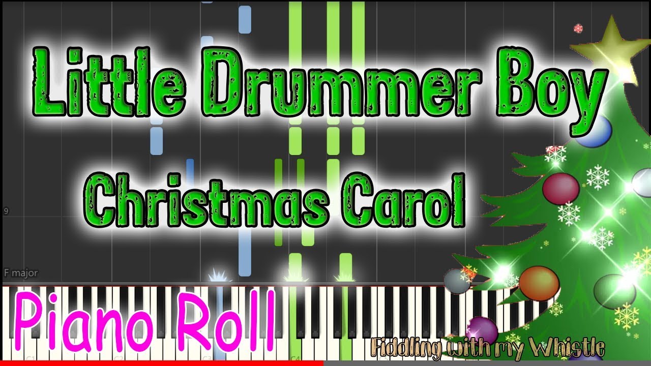 Little Drummer Boy – Christmas Carol – Play Along Piano Accompaniment Tutorial
