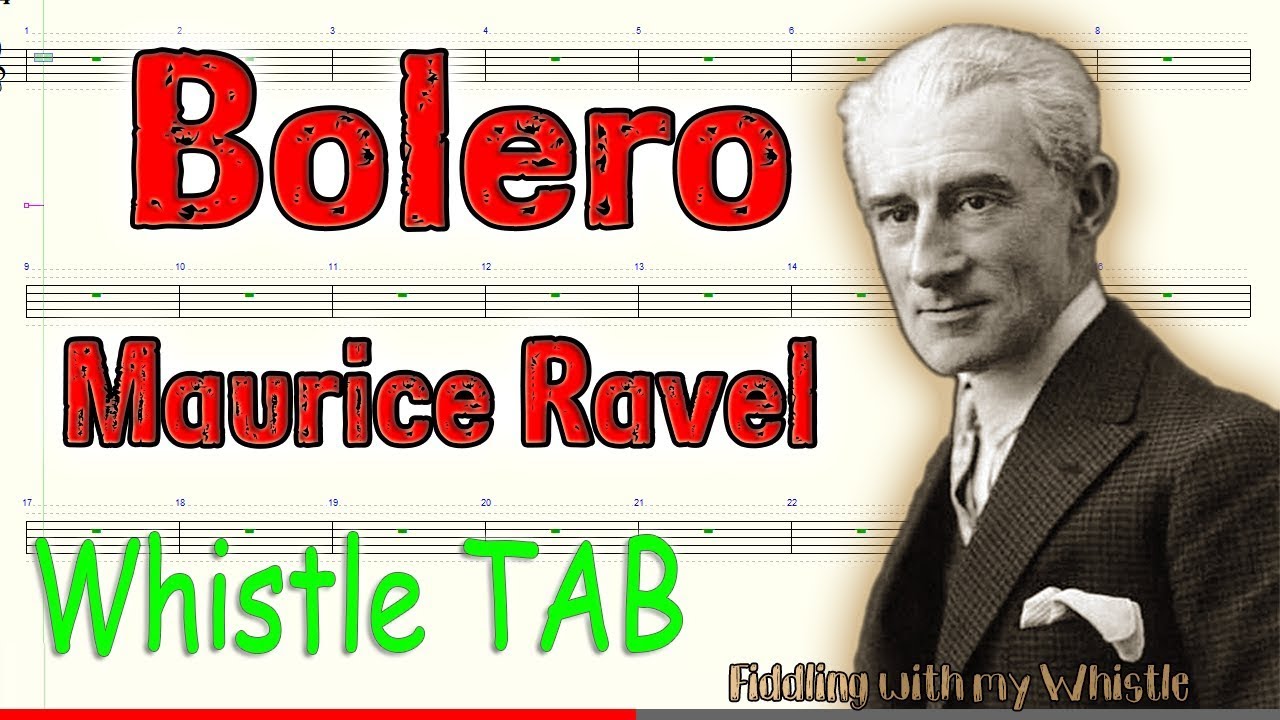 Bolero – Maurice Ravel – Tin Whistle – Play Along Tab Tutorial