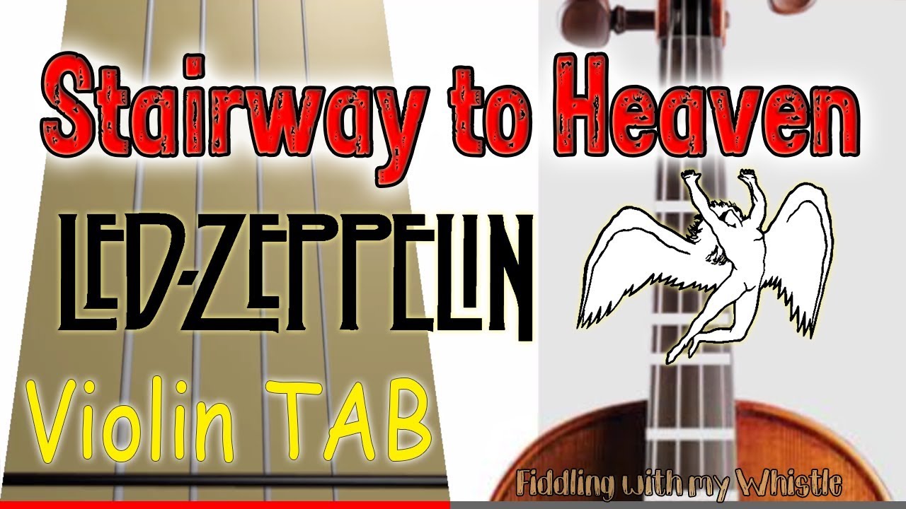 Stairway to Heaven – Led Zeppelin – Violin – Play Along Tab Tutorial