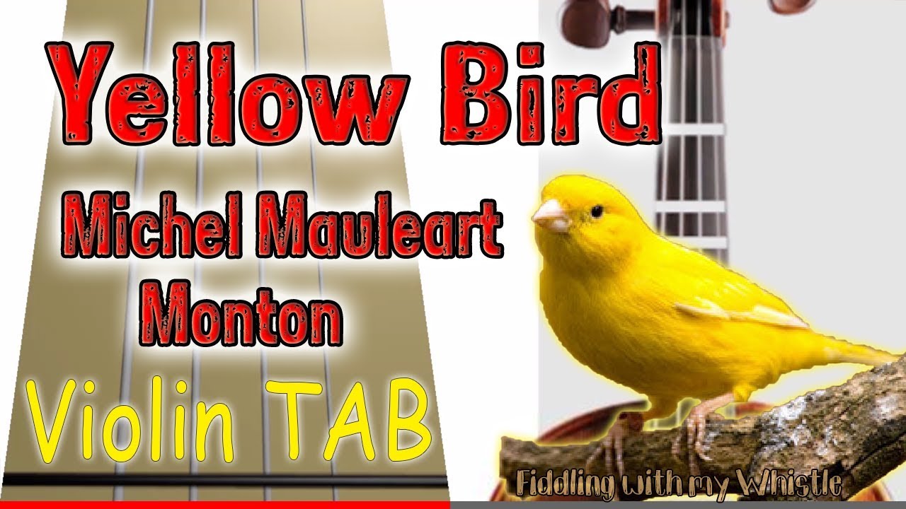 Yellow Bird – Michel Mauleart Monton – Violin – Play Along Tab Tutorial