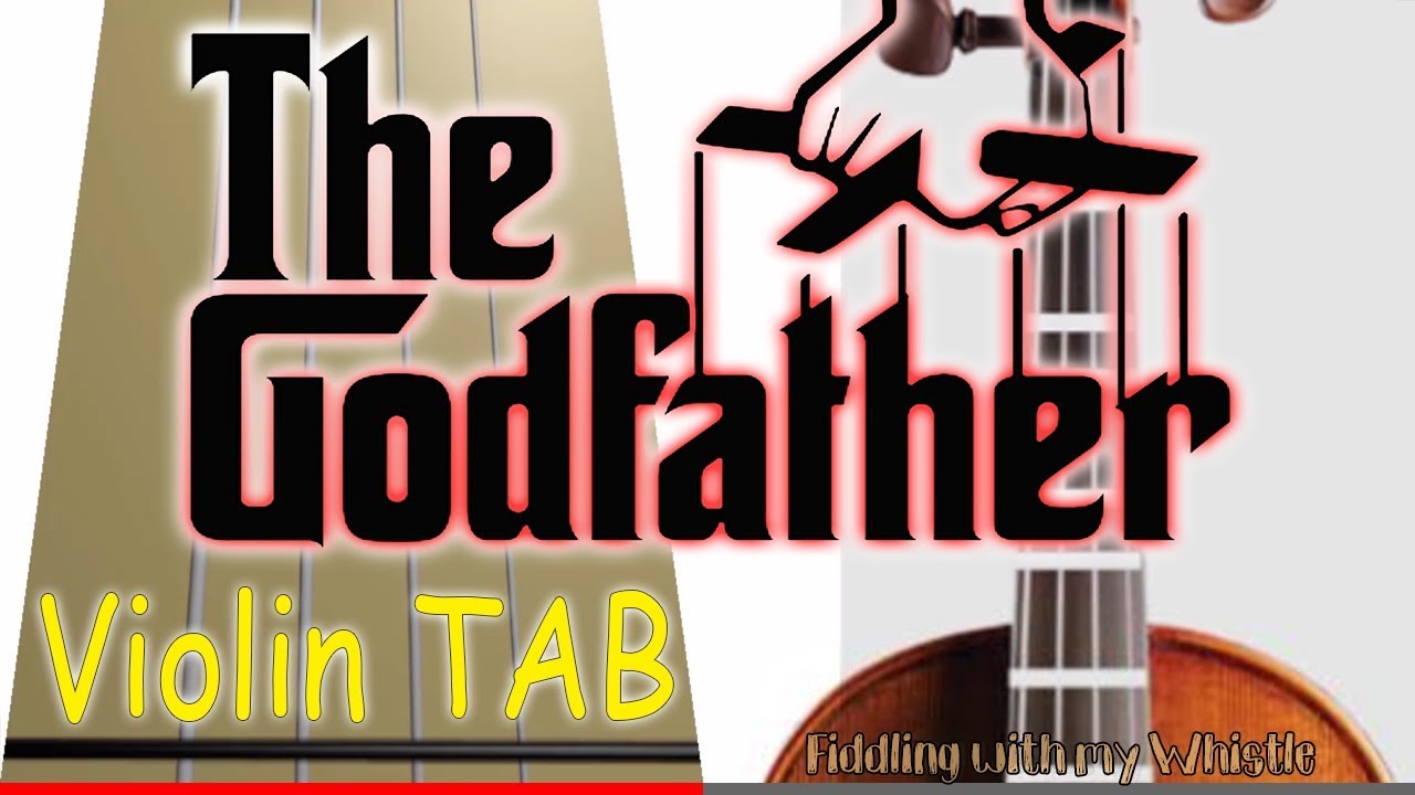 The Godfather – Theme – Violin – Play Along Tab Tutorial
