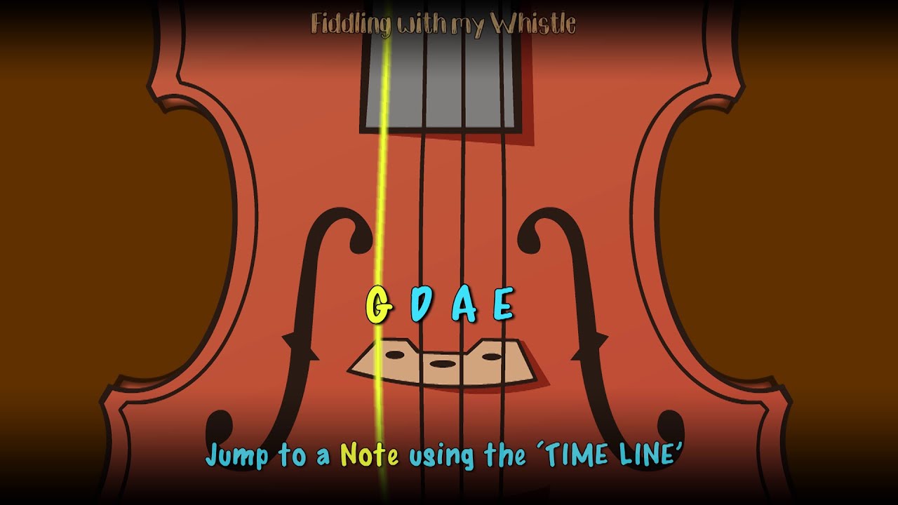 Violin Tuner Easy to use "Tune by Ear" Real Violin Fiddling